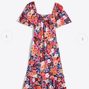 COPY - Draper James Square Neck, Maren Martina Midi Dress in Wildflower Bouquet…